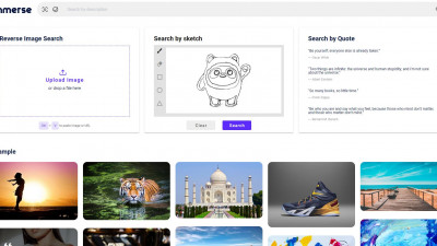 AI로 유사 이미지 검색 기능을 제공하는 Immerse Zone