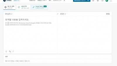 AI 번역기의 최강자가 나타났습니다!! 파파고 번역보다 자연스러운 DeepL