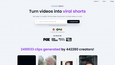 [Klap] AI로 유튜브 영상을 바이럴 쇼츠로 변환