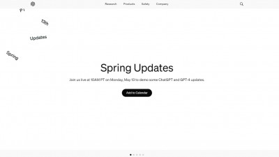 Open AI Spring Update 일정 (한국시간)