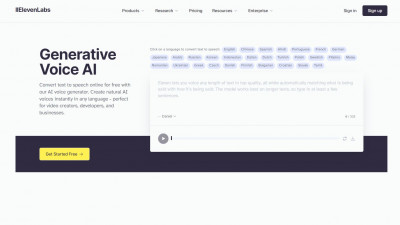 [ElevenLabs] 당신의 콘텐츠에 생명을 불어넣는 Voice AI 서비스