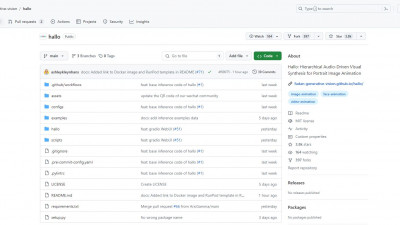 오디오 기반의 인물 이미지 애니메이션, 'Hallo' 프로젝트