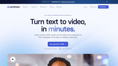 [Synthesia] 감정까지 제대로 표현하는 AI 아바타